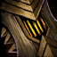 Renfort de bouclier en bronze