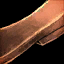 Semelle de bottes de cuir grossier