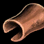 Panneau de gants de cuir grossier