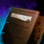 Couverture de livre de cuir grossier