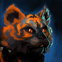 Mini-petit tigris noir