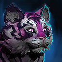 Mini-petit tigris rose