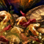 Champignon mariné épicé