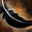 Plume de griffon brûlée