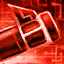 Apparence de pistolet d'assassin cramoisi