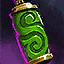 Talisman de jade chargé par les Brumes
